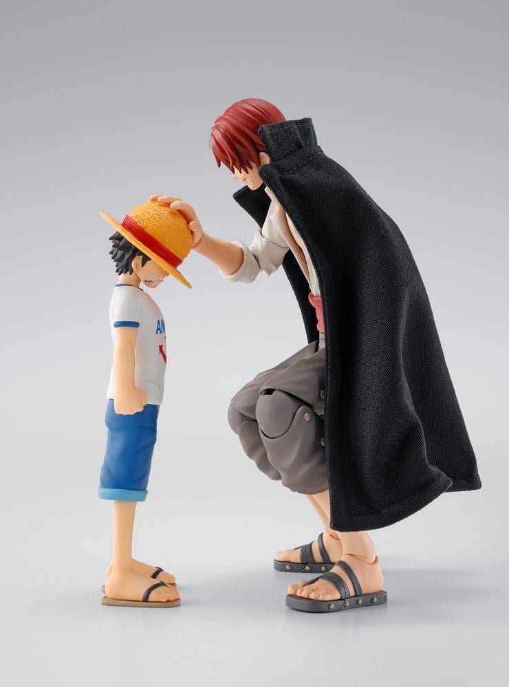 Figurine One Piece - Shanks & Luffy (Enfant) Pack 2 pièces S.H. Figuarts