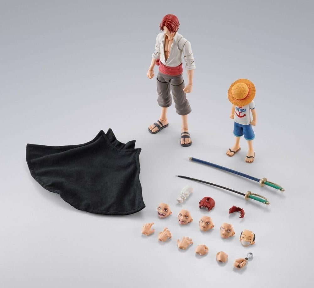 Figurine One Piece - Shanks & Luffy (Enfant) Pack 2 pièces S.H. Figuarts – Image 6