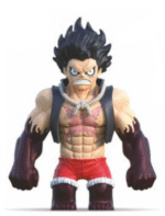 Figurine One Piece - Luffy "Snakeman" Elastikorps (23cm)