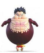 Figurine One Piece - Luffy "Tankman" Elastikorps (23cm)