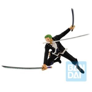 Figurine One Piece Film Red - Roronoa Zoro More Beat Ichibansho (11cm)