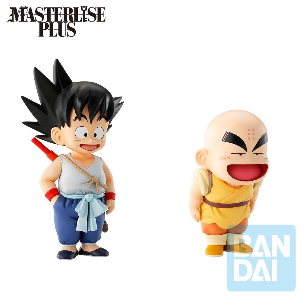 Figurine Dragon Ball - Goku & Krillin Son Goku Training Section (13 & 11cm) – Image 3