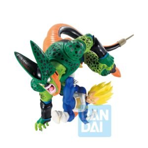 Figurine Dragon Ball Z - Vegeta VS Cell Dragon History II (17cm)