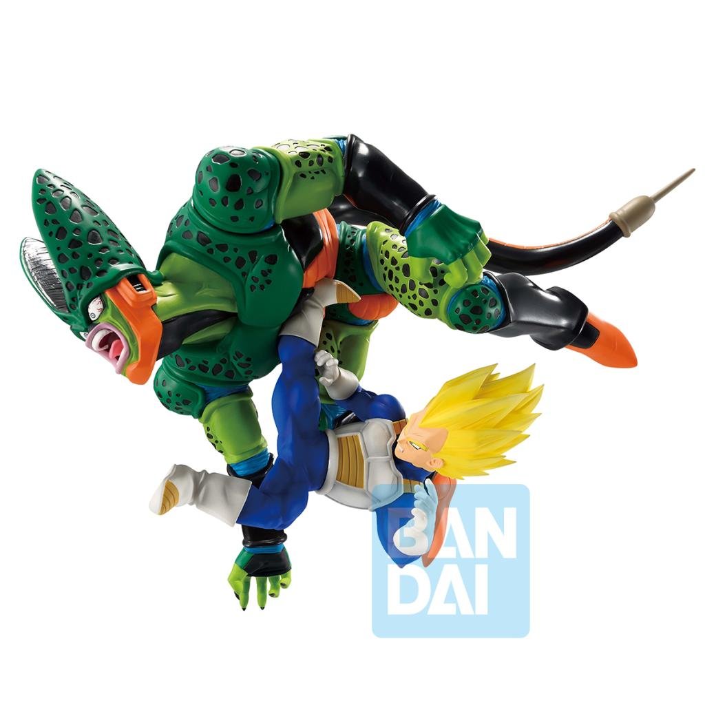 Figurine Dragon Ball Z - Vegeta VS Cell Dragon History II (17cm) – Image 2
