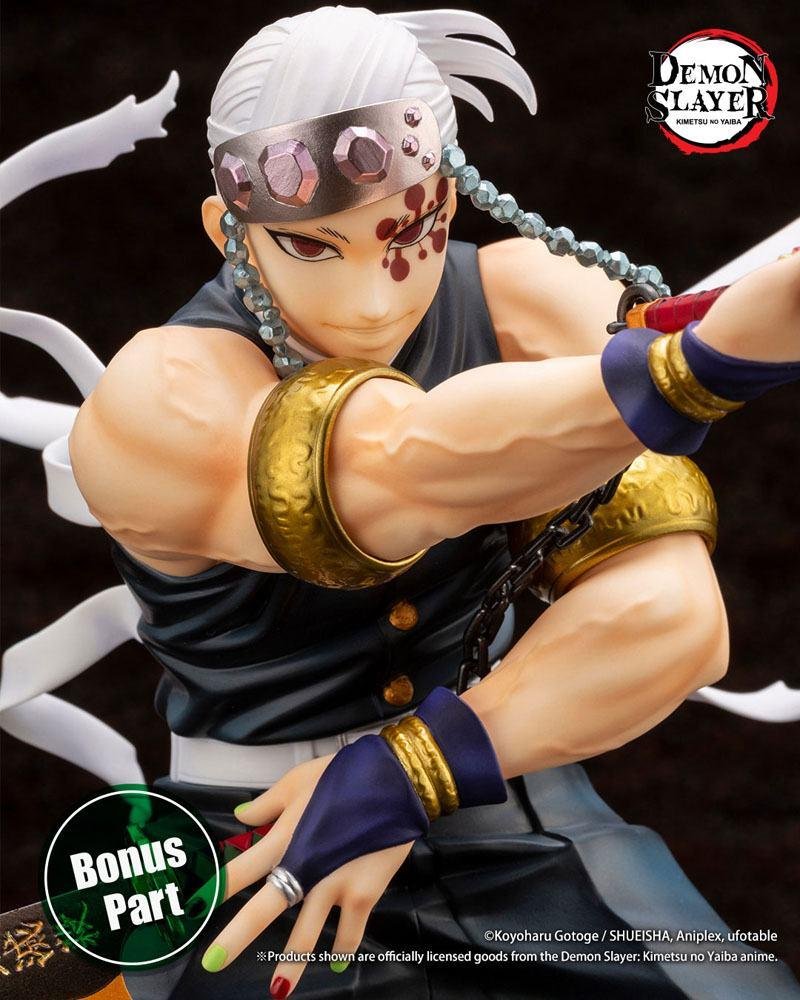Statuette Demon Slayer - Tengen Uzui Bonus Vers. 1/8 ARTFXJ (23cm) – Image 2