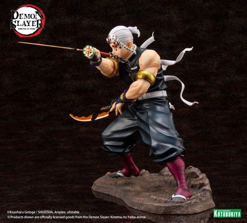 Statuette Demon Slayer - Tengen Uzui Bonus Vers. 1/8 ARTFXJ (23cm) – Image 6