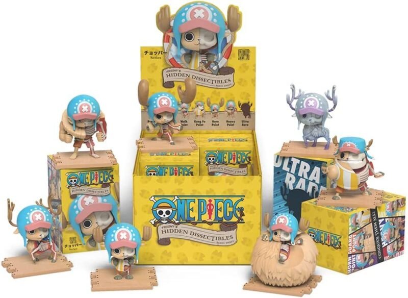 Figurine One Piece - Chopper Freeny's Hidden Dissectibles Display 6 pièces
