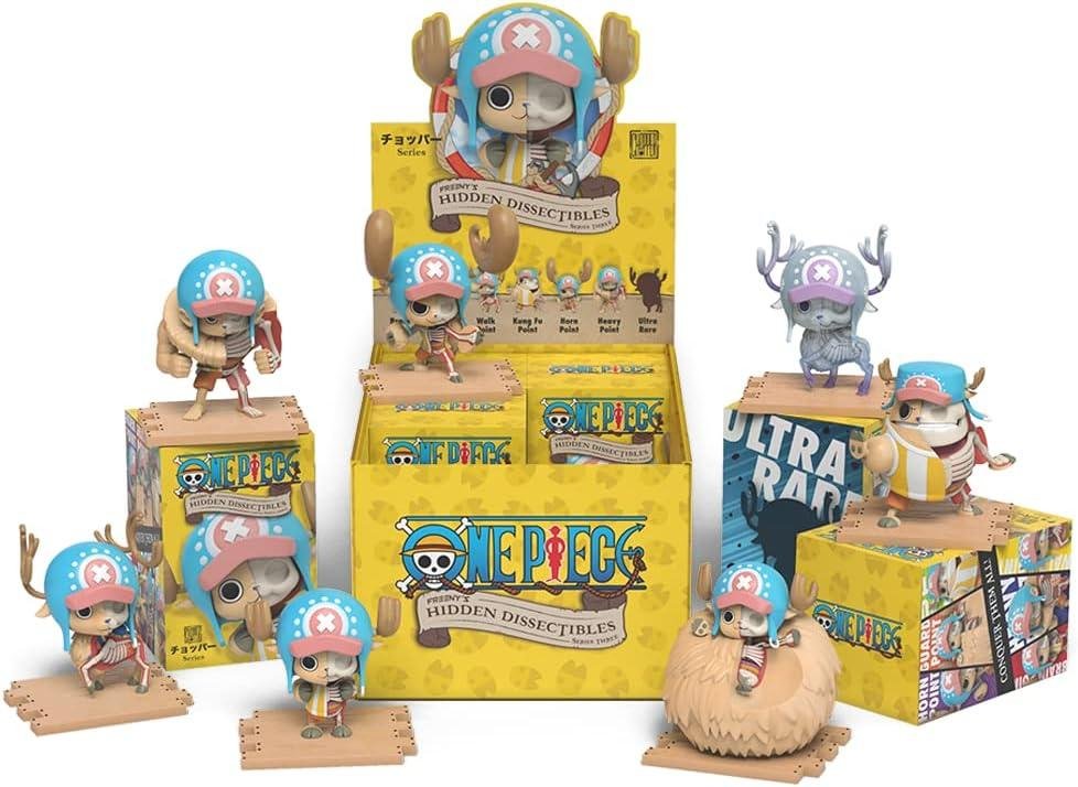 Figurine One Piece - Chopper Freeny's Hidden Dissectibles Display 6 pièces