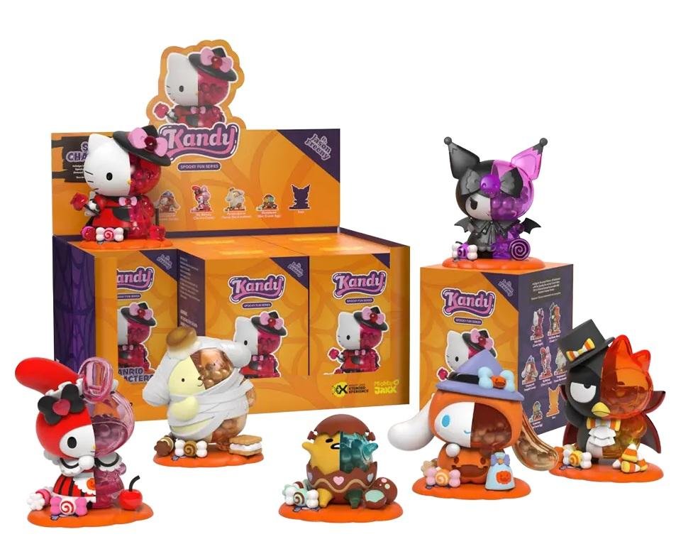 Figurine Hello Kitty - Kandy X Sanrio Spooky fun series Display 6 pièces