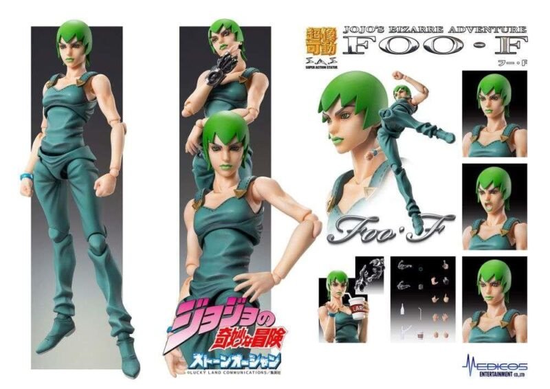Figurine Jojo Part 6 - F.F. Super Action Chozokado (14cm)
