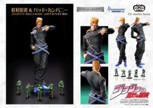 Statuette Jojo Part 4 - Keicho & Bad Company Legend (15cm)