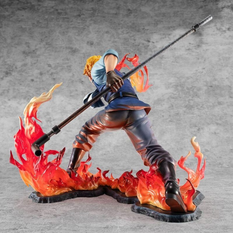 Statuette One Piece - Sabo Fire Fist PVC P.O.P. (15cm) – Image 2