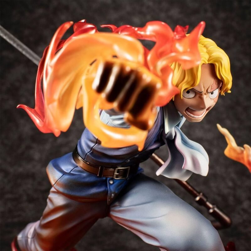Statuette One Piece - Sabo Fire Fist PVC P.O.P. (15cm) – Image 3
