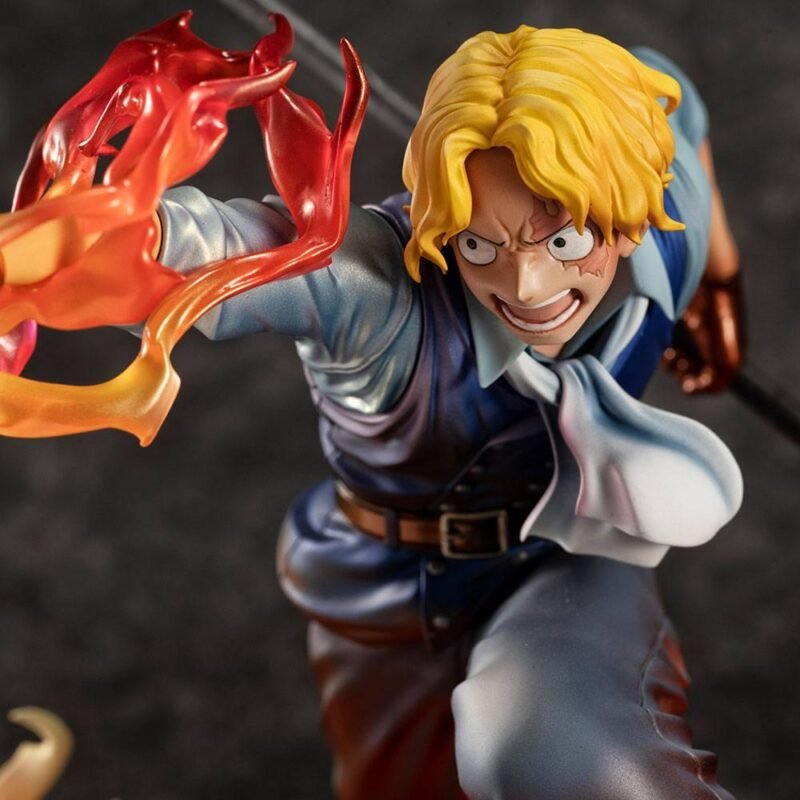 Statuette One Piece - Sabo Fire Fist PVC P.O.P. (15cm) – Image 5