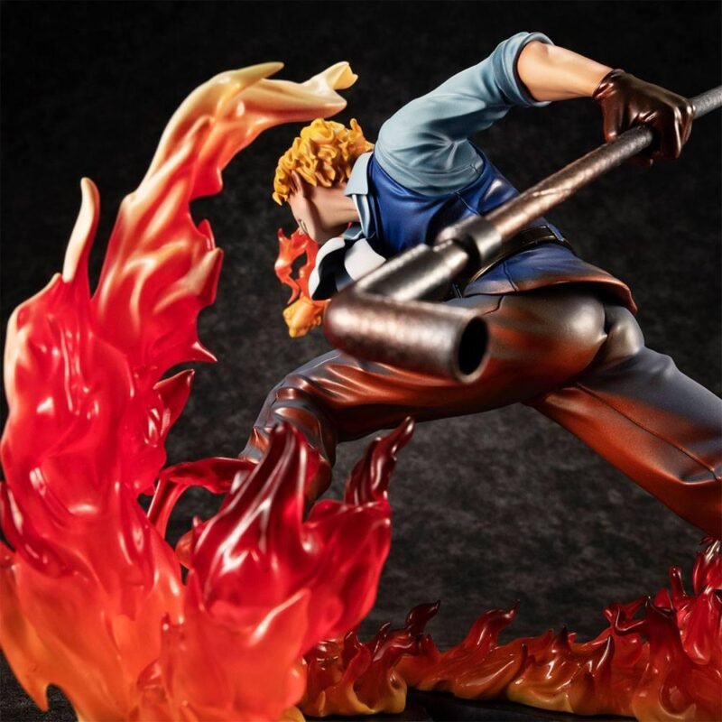 Statuette One Piece - Sabo Fire Fist PVC P.O.P. (15cm) – Image 6