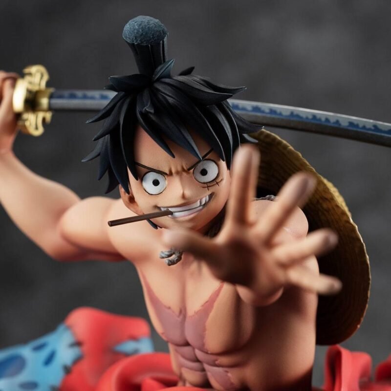 Statuette One Piece - Warriors Alliance Luffy Taro PVC P.O.P (17cm) – Image 2