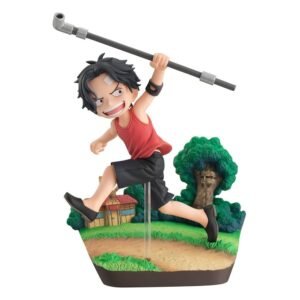Statuette One Piece - Portgas D. Ace "Run Run Run" G.E.M. (13cm)