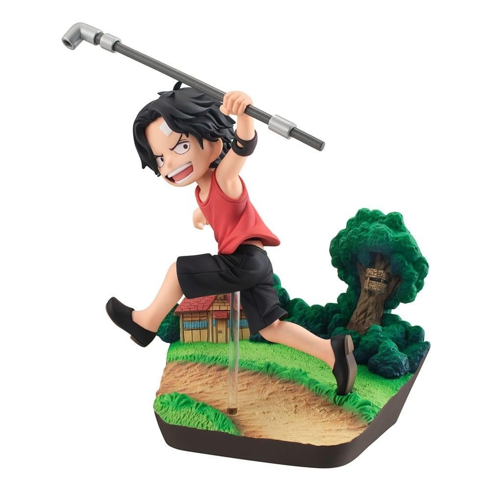 Statuette One Piece - Portgas D. Ace "Run Run Run" G.E.M. (13cm) – Image 3