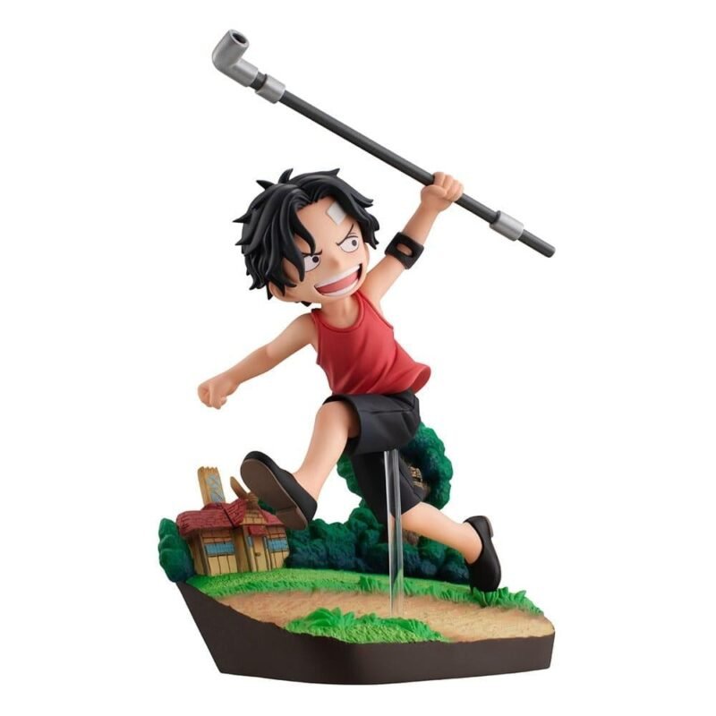 Statuette One Piece - Portgas D. Ace "Run Run Run" G.E.M. (13cm) – Image 4