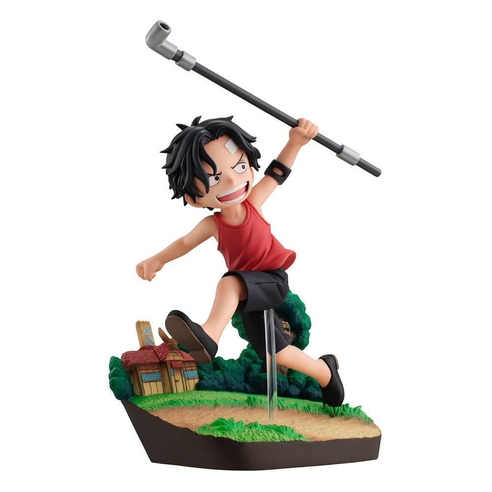 Statuette One Piece - Portgas D. Ace "Run Run Run" G.E.M. (13cm) – Image 4