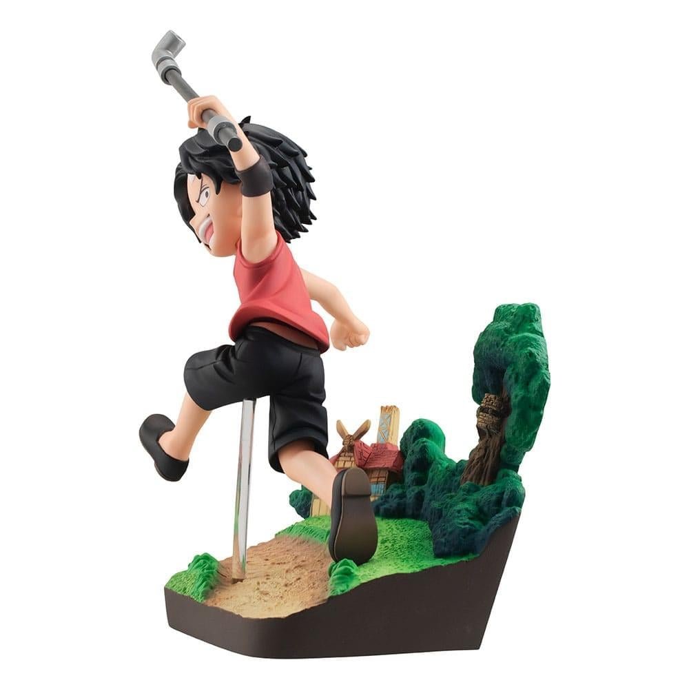 Statuette One Piece - Portgas D. Ace "Run Run Run" G.E.M. (13cm) – Image 6