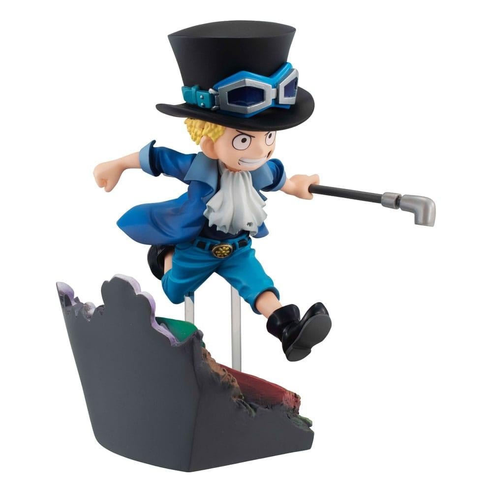 Statuette One Piece - Sabo "Run Run Run" G.E.M. (13cm) – Image 2