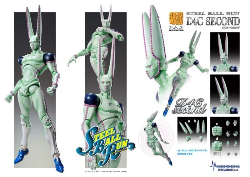 Figurine Jojo Part 7 - D4C Second Chozokado (20cm)