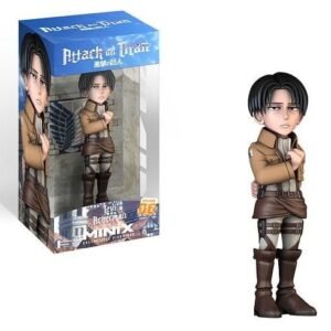 Figurine L'Attaque des Titans - Levi Ackerman Minix (12cm)