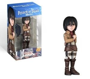 Figurine L'Attaque des Titans - Mikasa Ackerman Minix (12cm)