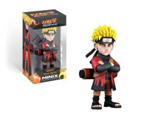 Figurine Naruto - Naruto avec cape Minix (12cm)