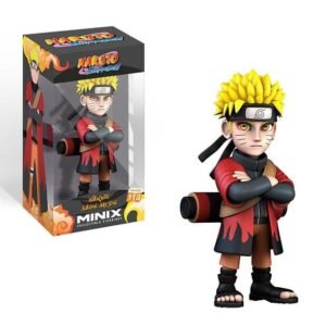 Figurine Naruto - Naruto avec cape Minix (12cm)