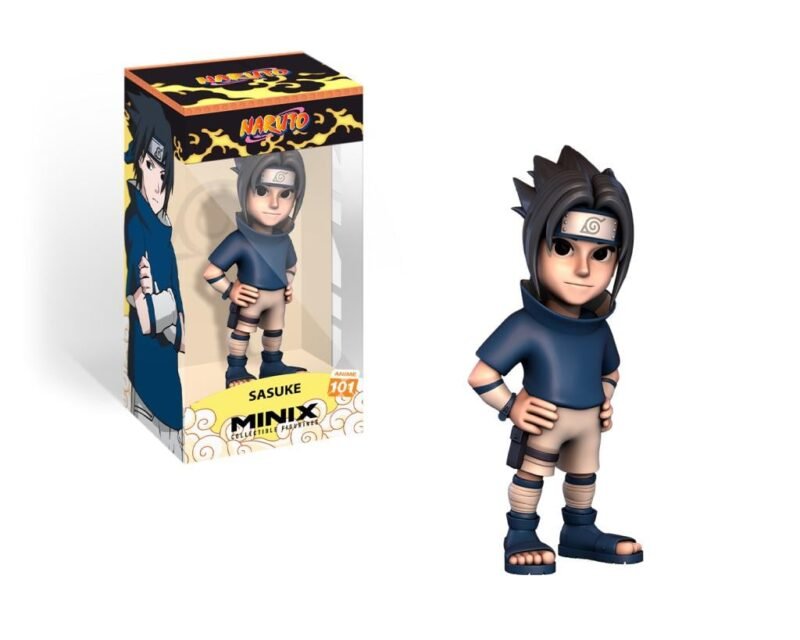 Figurine Naruto - Sasuke Uchiwa Minix (12cm)