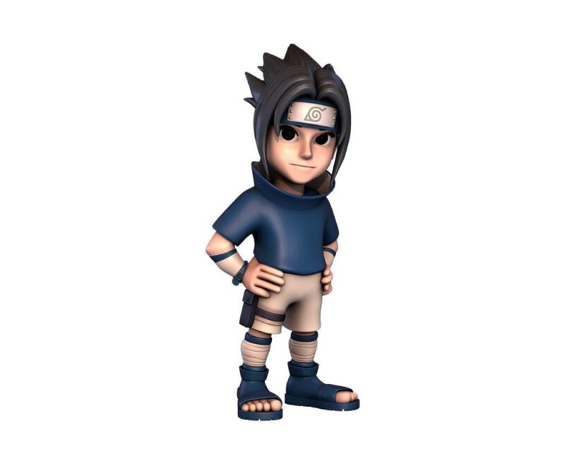 Figurine Naruto - Sasuke Uchiwa Minix (12cm) – Image 3