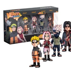 Figurine Naruto Shippuden - Pack 4 Figurines Minix Naruto, Kakashi, Itachi (7cm)