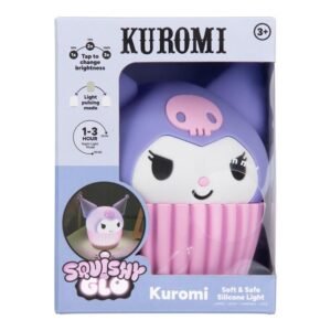 Lampe Kuromi - Silicone 'SquishyGlo' Rechargeable (15cm)
