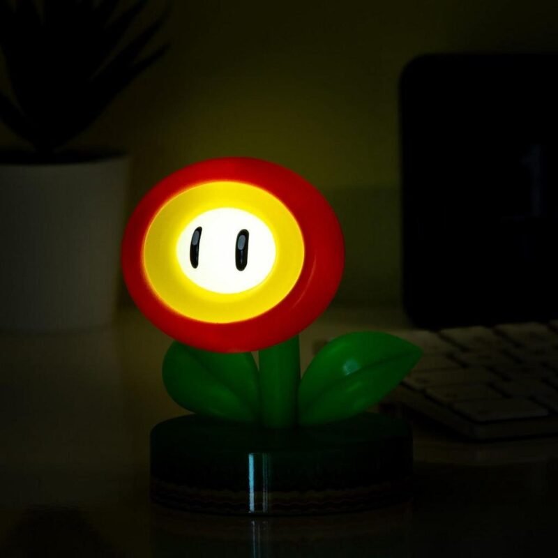 Lampe Super Mario - Fleur de Feu Icon (10cm) – Image 2