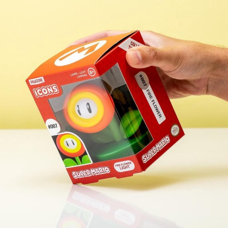 Lampe Super Mario - Fleur de Feu Icon (10cm) – Image 3