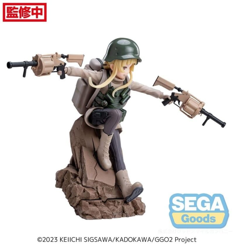 Statuette Sword Art Online Gun Gale Online - Fukaziroh Luminasta (17cm) – Image 4