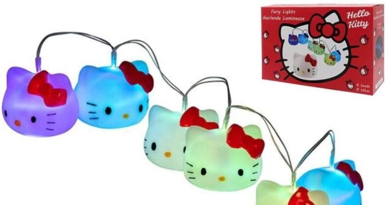 Lampe Hello Kitty - Guirlande LED (160cm) – Image 4