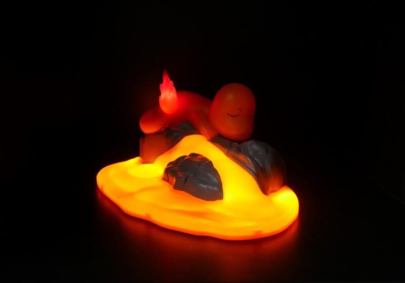 Lampe Pokémon - Salamèche Scène Lumineuse LED – Image 2