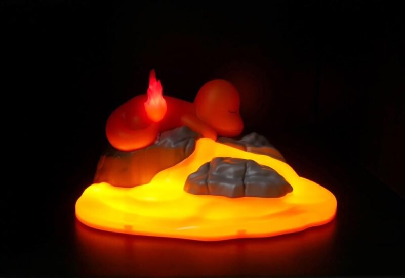 Lampe Pokémon - Salamèche Scène Lumineuse LED – Image 5