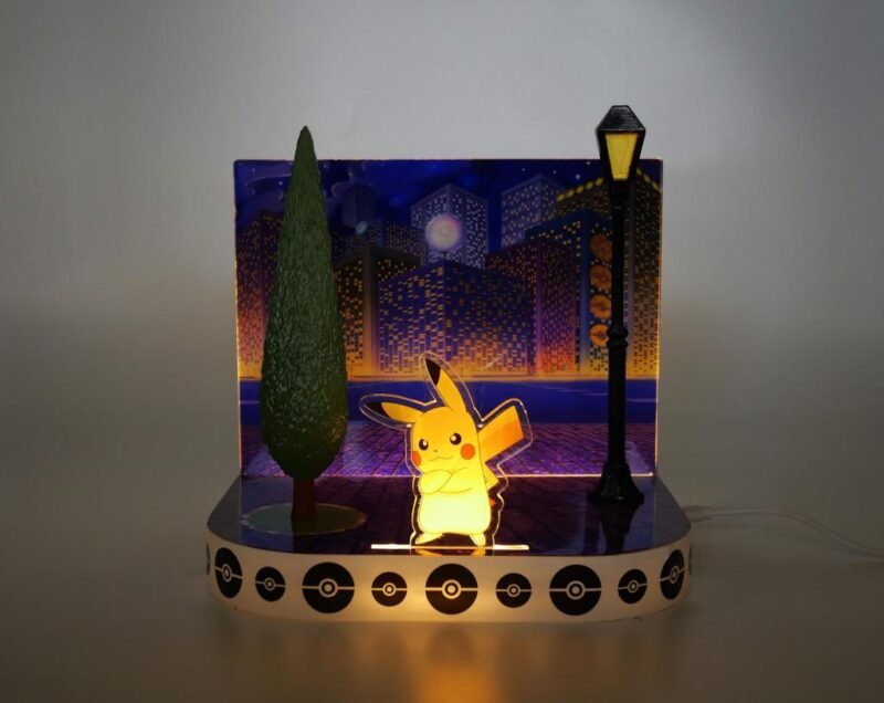 Lampe Pokémon - Pikachu Diaporama Lumineuse LED – Image 2
