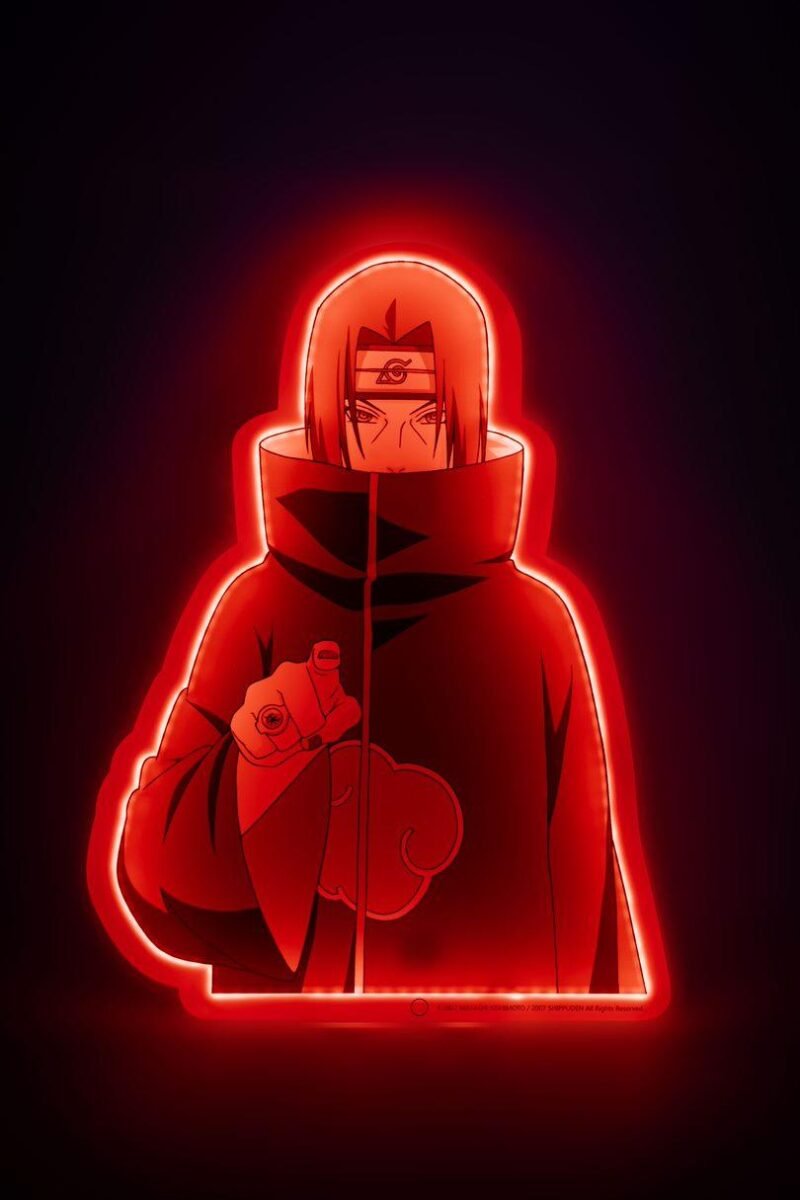 Lampe Naruto - Itachi Neon Mural Led (40cm) – Image 2