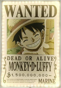 Lampe One Piece - Luffy Neon Mural Led (30cm)