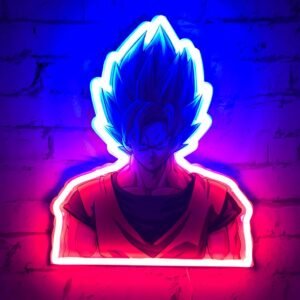 Lampe Dragon Ball - Neon Mural Led Goku Super