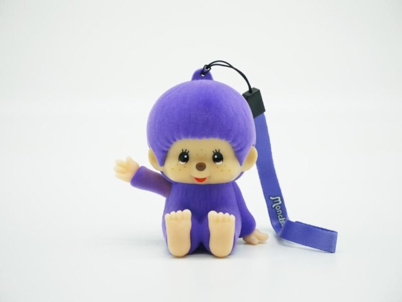 Lampe Monchhichi - Figurine Lila Lumineuse LED (9cm)