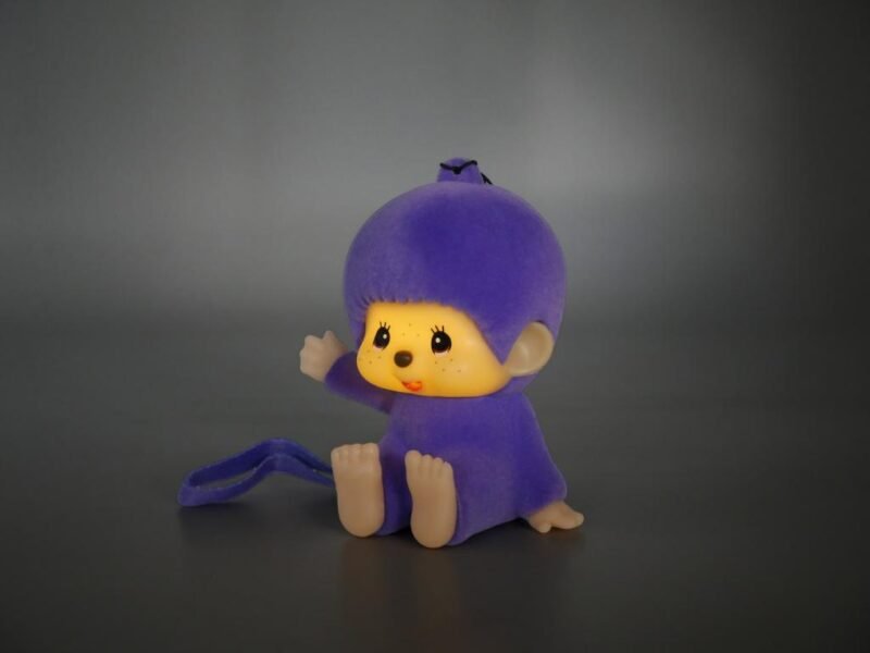 Lampe Monchhichi - Figurine Lila Lumineuse LED (9cm) – Image 3