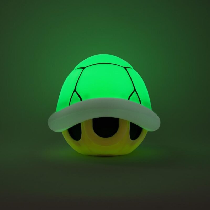 Lampe Super Mario - Carapace Verte Décorative avec Son (15cm) – Image 3
