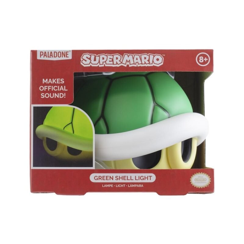 Lampe Super Mario - Carapace Verte Décorative avec Son (15cm) – Image 5